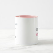 Mug Chat drôle de 50 ans et plus (Centre)
