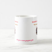 Mug Chat drôle de la Saint-Valentin pour les meilleure (Centre)