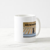 Mug Chat drôle de sujets loyaux (Devant droit)