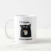 Mug Chat Drôle Endormi (Gauche)