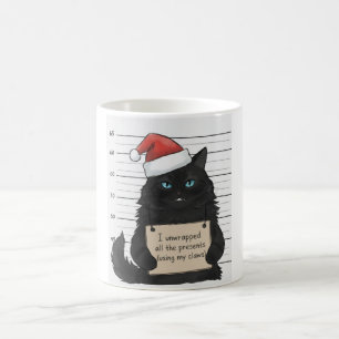 Mug Chat drôle J'ai déballé tous les cadeaux