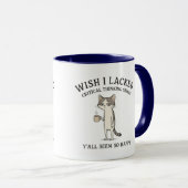 Mug Chat Drôle Je Souhaite Manquer de Compétences de R (Devant droit)