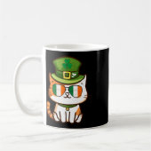 Mug Chat drôle jour de la Saint-Patrick heureux (Gauche)