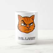 Mug Chat drôle Larry méchant (Centre)