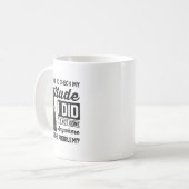 Mug Chat Drôle On M'A Dit De Vérifier Mon Attitude Cha (Devant gauche)