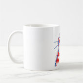 Mug Chat Drôle Patte High Five Amateur de Chat (Gauche)