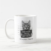 Mug Chat drôle personnalisé Coupable (Gauche)
