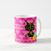 Mug Chat Drôle Pour Les Knitters Chaotiques (Devant droit)