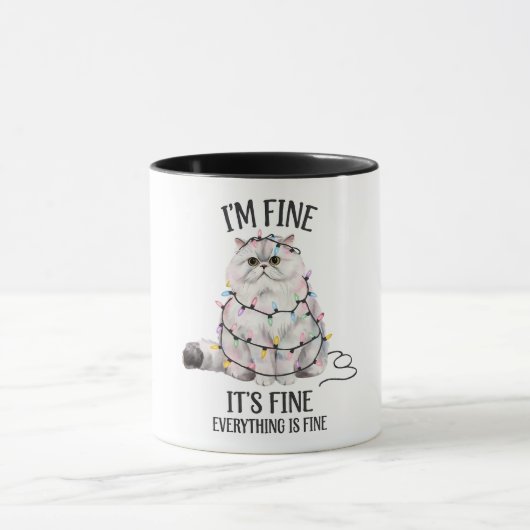 Mug Chat drôle/Sarcastique (Centre)