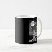 Mug Chat Drôle Se Prendre Selfie Dans Une Forêt Avec D (Devant droit)