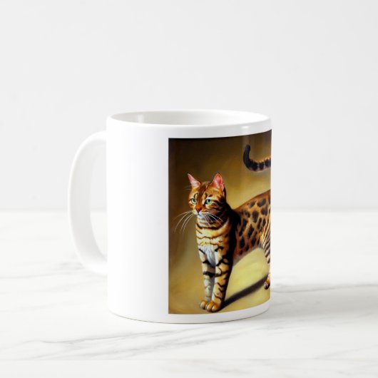 Mug Chat du Bengale (Devant gauche)
