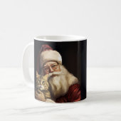 Mug Chat du Bengale avec Noël du Père Noël (Devant gauche)