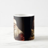 Mug Chat du Bengale avec Noël du Père Noël (Centre)