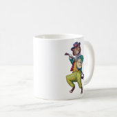 Mug Chat du joueur de banjo (guitare), Louis Wain (Devant droit)