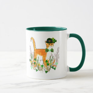 Mug Chat du jour de St Patrick