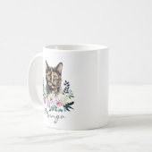 Mug Chat écaille de tortue à l'aquarelle (Devant gauche)