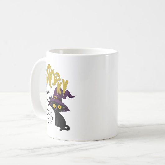 Mug Chat éffrayant (Devant gauche)