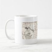 Mug Chat éffrayant (Gauche)