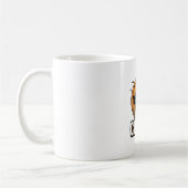 Mug Chat effrayant CTRL C Conception vectorielle Hallo (Gauche)