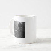 Mug Chat effrayé selfie avec Sasquatsch Bigfoot (Devant gauche)