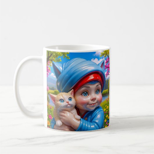 Mug Chat Elfe Capricieux  (Gauche)