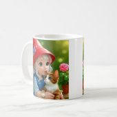 Mug Chat Elfe de Jardin (Devant gauche)