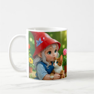 Mug Chat Elfe de Jardin