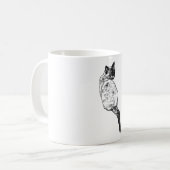 Mug Chat en contemplation silencieuse (Devant gauche)