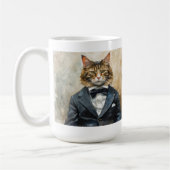 Mug Chat en costume (Gauche)