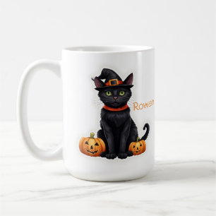 Mug Chat En Costume De Sorcière