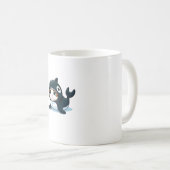 Mug Chat en costume Orca (Devant droit)