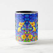 Mug Chat en fleurs (Centre)