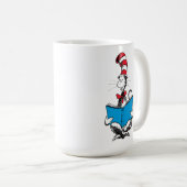 Mug Chat en lecture Casquette (Devant droit)