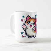 Mug Chat en peluche (Devant gauche)