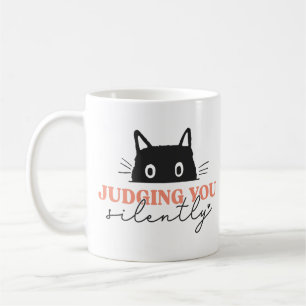Mug Chat En Silence Vous Jugeant