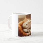 Mug Chat endormi (Devant gauche)