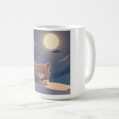 Mug Chat endormi (Devant droit)