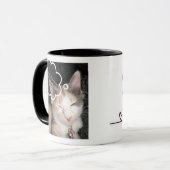 Mug Chat Endormi Besoin de Café Mème (Devant gauche)
