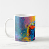 Mug Chat endormi dans un tas de linge (Gauche)