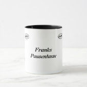 Mug Chat ennuyeux personnalisable dans la poche (Centre)