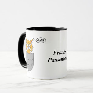 Mug Chat ennuyeux personnalisable dans la poche