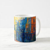 Mug Chat est assis sur la Rambarde du Balcon (Devant droit)