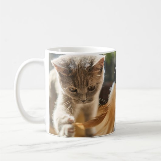 Mug Chat et bouillie de plume (Gauche)