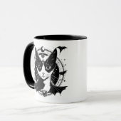 Mug Chat et chauves-souris I (Devant gauche)
