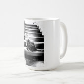 Mug Chat et escaliers (Devant droit)