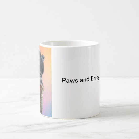 Mug Chat et muqueuse de chien (Centre)