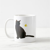 Mug Chat et papillon de Bombay (Gauche)