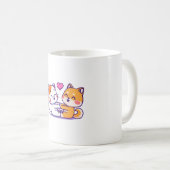 Mug Chat et Shiba Inu (Devant droit)