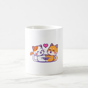Mug Chat Et Shiba Inu