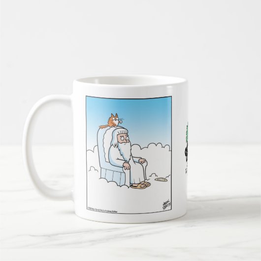 Mug Chat fait tomber le Halo de Dieu (Gauche)